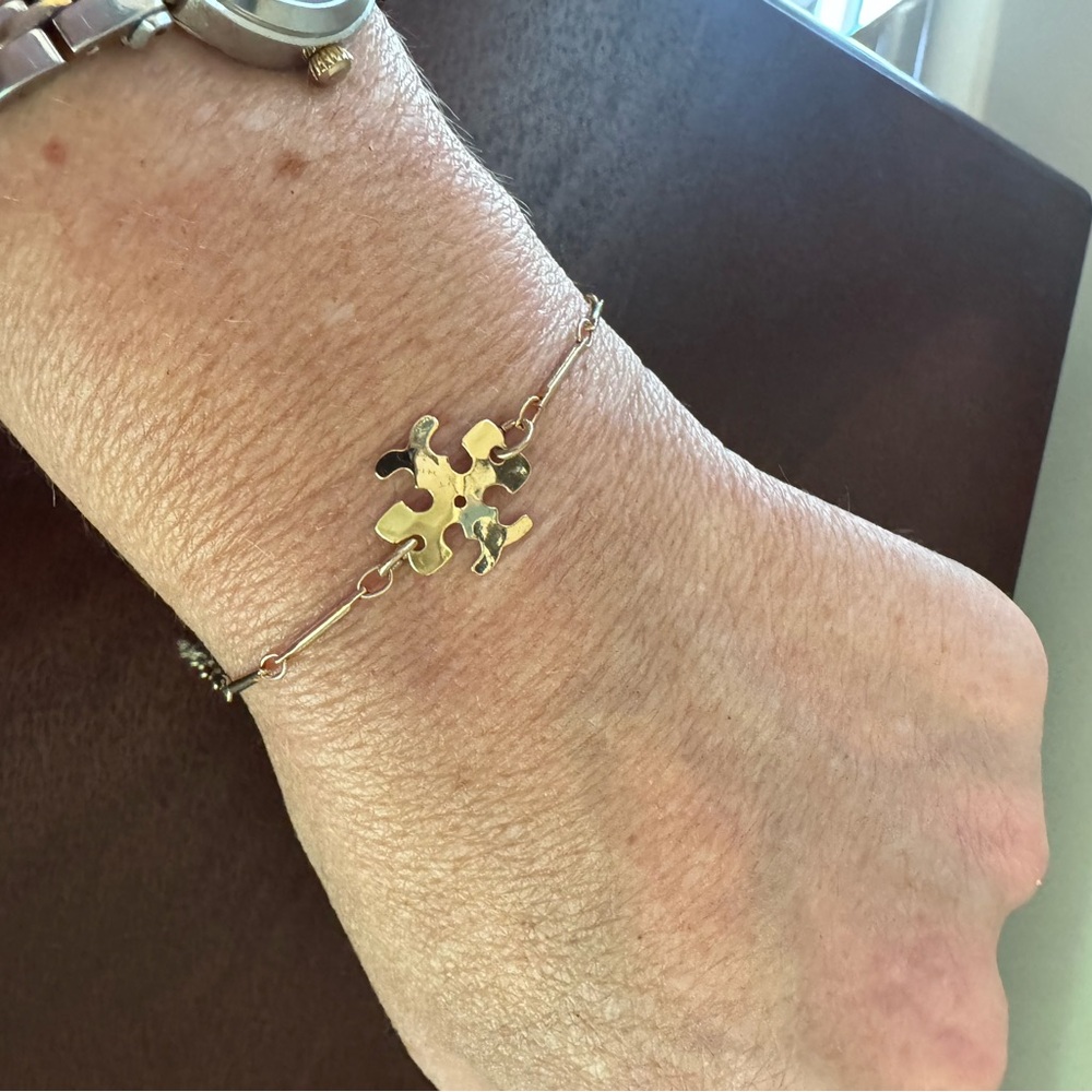 Gold Tone Tory Burch Bracelet